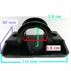 Abus Anneau Fixation Sol Et Mur Pour Vélo -Pneu Vélo Soldes Boutique anneau fixation sol et mur pour velo full 3