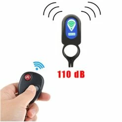 Brandless Antivol Avec Alarme Télécommandée 110 Db Sur Cadre Vélo -Pneu Vélo Soldes Boutique antivol avec alarme telecommandee 110 db sur cadre velo full 6