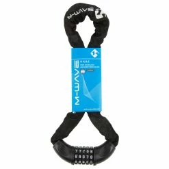 Chaîne Antivol Vélo à Code 850 Mm M-Wave 5 Chaîne Antivol Vélo à Code 850 Mm M-Wave -Pneu Vélo Soldes Boutique antivol chaine code m wave amballage