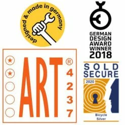 Antivol Tex-Lock Eyelet L 160 Cm Certifié Sold Secure Et ART2 -Pneu Vélo Soldes Boutique antivol tex lock eyelet l 160 cm certifie sold secure et art2 full 5