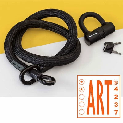 Antivol Tex-Lock Eyelet M 120 Cm Certifié Sold Secure Et ART2 3 Antivol Tex-Lock Eyelet M 120 Cm Certifié Sold Secure Et ART2