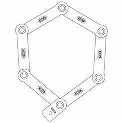 Antivol Vélo U Pliant Bordo Granit X-Plus 6500 110 Cm - Abus -Pneu Vélo Soldes Boutique antivol velo u pliant bordo granit x plus 6500 110 cm abus full 3