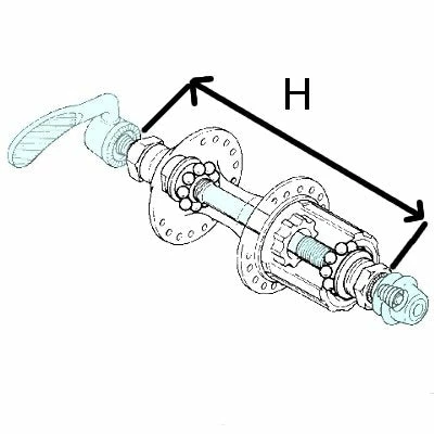 Point Axe à Serrage Rapide Pour Roue Vélo 4 Point Axe à Serrage Rapide Pour Roue Vélo – Image 2