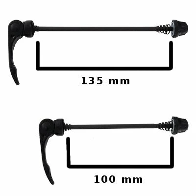 Novatec Axes Roue à Serrage Rapide Pour Vélo - La Paire 4 Novatec Axes Roue à Serrage Rapide Pour Vélo - La Paire – Image 2