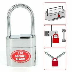 Cadenas Avec Alarme Pour Accessoire Et Cable Vélo Lock Alarm -Pneu Vélo Soldes Boutique cadenas avec alarme pour accessoire et cable velo lock alarm full 3