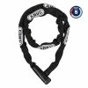 Chaîne Antivol De Vélo Noire 110 Cm 5805K - Abus -Pneu Vélo Soldes Boutique chaine antivol de velo noire 110 cm 5805k abus full