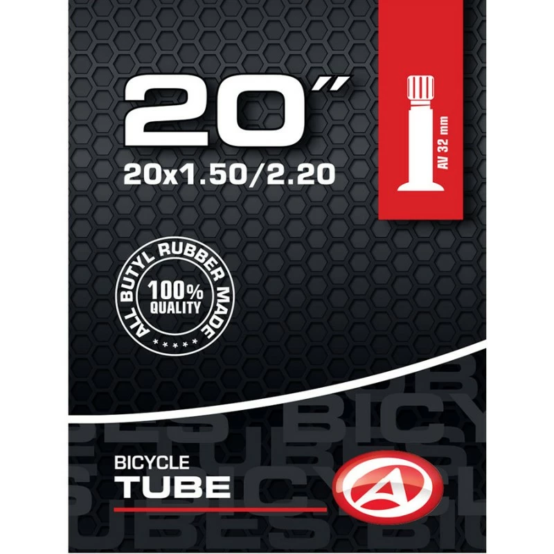 Custom Vélo Chambre à Air AUTHOR Taille 20 X 1.50-2.20 Valve Auto 3 Custom Vélo Chambre à Air AUTHOR Taille 20 X 1.50-2.20 Valve Auto