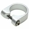 Brandless Collier De Serrage De Tige De Selle Argent 31.8 Mm -Pneu Vélo Soldes Boutique collier de serrage de tige de selle argent 31 8 mm full