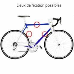 Fixation Sur Cadre Pour Antivol U Compatible Abus USH 540 -Pneu Vélo Soldes Boutique fixation sur cadre pour antivol u compatible abus ush 540 full 2