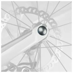 Antivols Pour Roue Avant Et Arrière Avec Axe à Serrage Rapide Pinhead -Pneu Vélo Soldes Boutique lot de 2 verrous a relachement rapide verrous pour roues 3