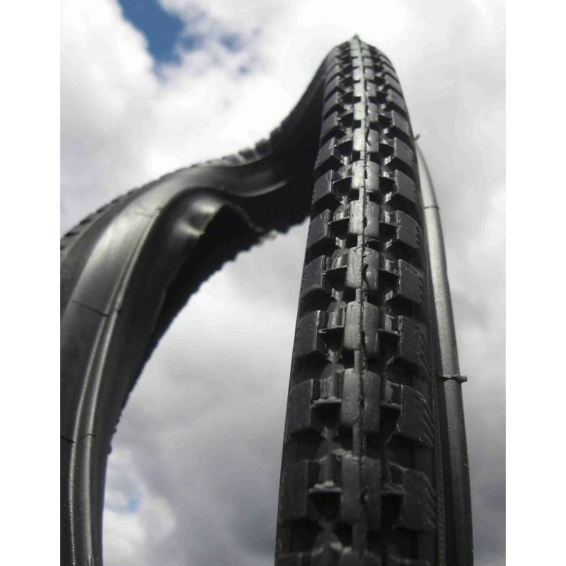 Custom Vélo Pneu à Talon 28 X 1 1/2 Chapeau De Gendarme Block Pattern Vélo Ancien 4 Custom Vélo Pneu à Talon 28 X 1 1/2 Chapeau De Gendarme Block Pattern Vélo Ancien – Image 2