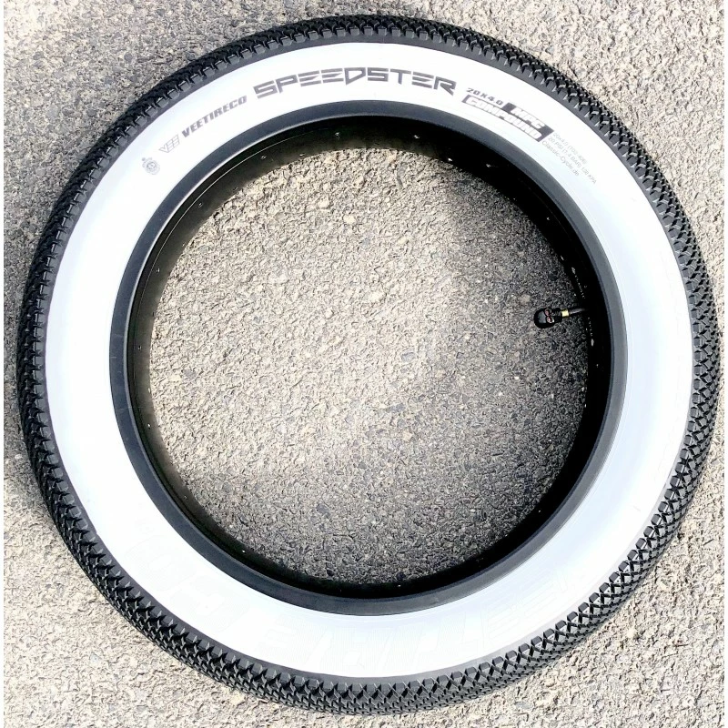 Custom Vélo Pneu Fatbike E-Speedster 20 X 4.00 Flanc Blanc 102-406 4 Custom Vélo Pneu Fatbike E-Speedster 20 X 4.00 Flanc Blanc 102-406 – Image 2