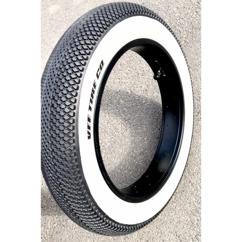 Custom Vélo Pneu Fatbike E-Speedster 20 X 4.00 Flanc Blanc 102-406 3 Custom Vélo Pneu Fatbike E-Speedster 20 X 4.00 Flanc Blanc 102-406