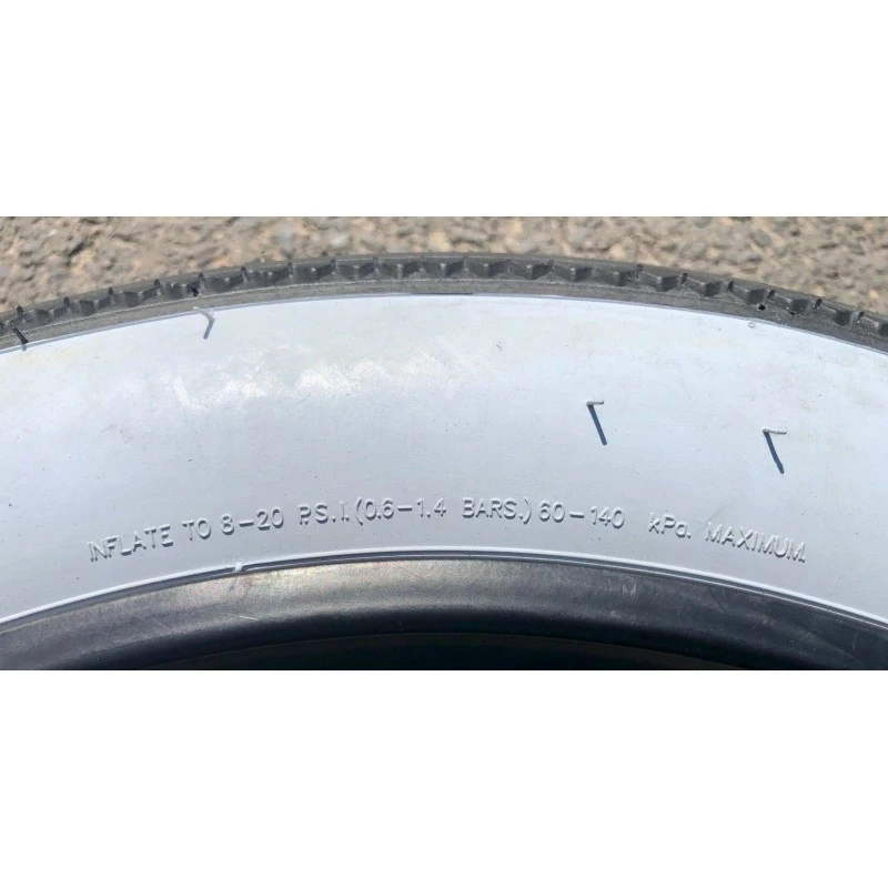 Custom Vélo Pneu FatBike Zig Zag 20 X 4.0 Flanc Blanc 102-406 8 Custom Vélo Pneu FatBike Zig Zag 20 X 4.0 Flanc Blanc 102-406 – Image 6