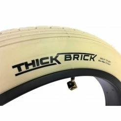 Custom Vélo Pneu Vélo Thick Brick 24 X 3.00 Crème 75-507 -Pneu Vélo Soldes Boutique pneu thick brick 24 x 300 creme velo chopper cruiser pouces large pour 1 2
