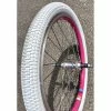 Custom Vélo Pneu Milky Twenty 20 X 1.75 Blanc 47-406 -Pneu Vélo Soldes Boutique pneu velo velo enfant blanc 20 x 175 milky twenty lowrider ancien pliant