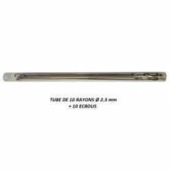 CN-Spoke Rayons Vélo épais 2,3 Mm - Par 10 -Pneu Vélo Soldes Boutique rayons velo epais 2 3 mm par 10 full 4