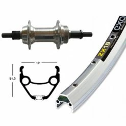 Exal Roue Arrière 28 Pouces Alu Roue Libre Serrage écrou 6 Exal Roue Arrière 28 Pouces Alu Roue Libre Serrage écrou -Pneu Vélo Soldes Boutique roue arriere 28 pouces alu roue libre serrage ecrou full 2