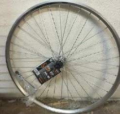 Brandless Roue Arrière Vélo De Ville 28 Pouces Pour Cassette Shimano -Pneu Vélo Soldes Boutique roue arriere 28 pouces avec cassette shimano argent full