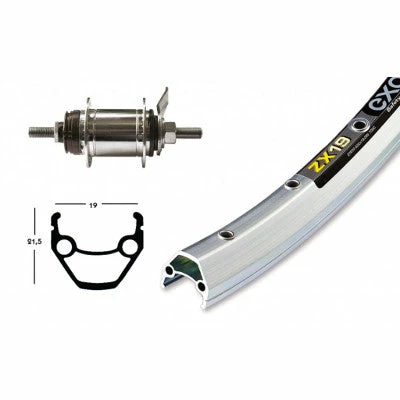 Brandless Roue Arrière Rétropédalage 26 Pouces 6 Brandless Roue Arrière Rétropédalage 26 Pouces – Image 4