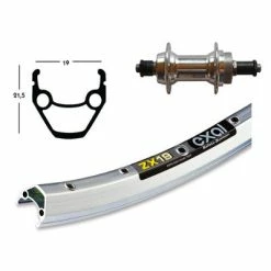 Exal Roue Arrière Vélo 26 Pouces Aluminium Roue Libre Serrage Rapide -Pneu Vélo Soldes Boutique roue arriere velo 26 pouces aluminium roue libre serrage rapide full 2