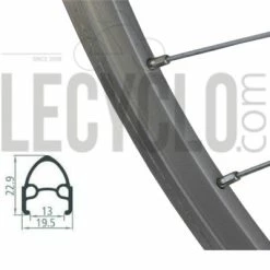 Rodi Roue Avant Vélo De Course Stylus Racing -Pneu Vélo Soldes Boutique roue avant velo de course stylus racing full 4