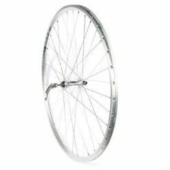 Rodi Roue Avant Vélo De Ville 28 Pouces -Pneu Vélo Soldes Boutique roue avant velo de ville 28 pouces argent full