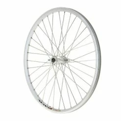 Exal Roue De Vélo Avant 26 Pouces En Alu Fixation écrou -Pneu Vélo Soldes Boutique roue de velo avant 26 pouces en alu fixation ecrou full 3