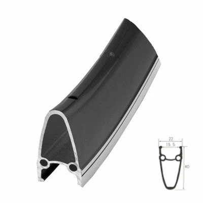 M-Wave Roue De Vélo Avant Noir Mat 700 Route 6 M-Wave Roue De Vélo Avant Noir Mat 700 Route – Image 4