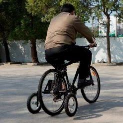 XPRIT Roues Stabilisatrices Pour Vélo Adulte Fixation Hauban Et Base -Pneu Vélo Soldes Boutique roues stabilisatrices pour velo adulte fixation hauban et base full 4